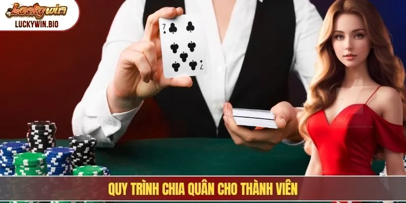 Quy trình chia quân cho thành viên